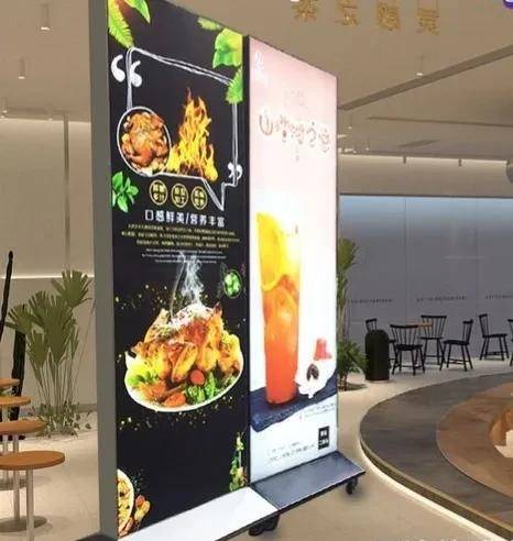 「開店選led燈箱字」開火鍋店裝飾怎么選燈箱，網(wǎng)紅火鍋店鏤空燈箱大匯總5